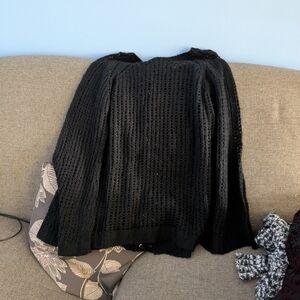 Elegant Black Women's Sweater